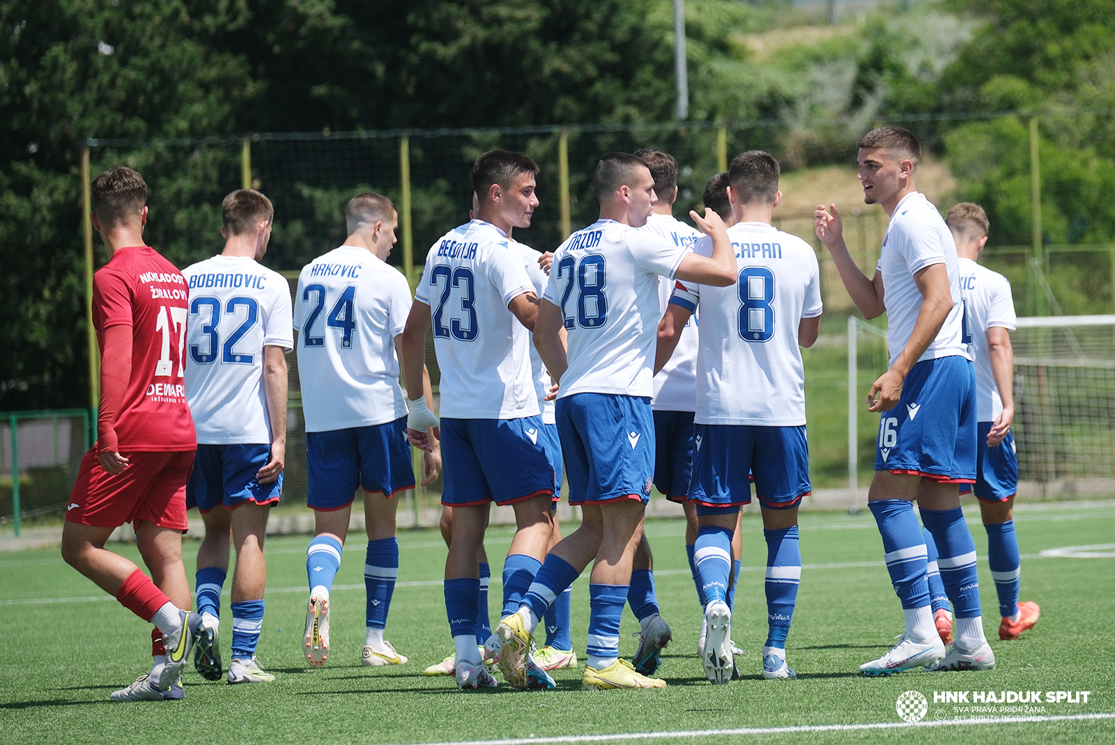 Juniori: Hajduk - Mladost (Ž) 4:0