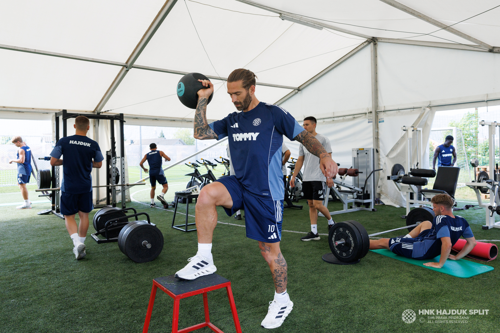 Ljetne pripreme 2025: Prvi trening u Bledu