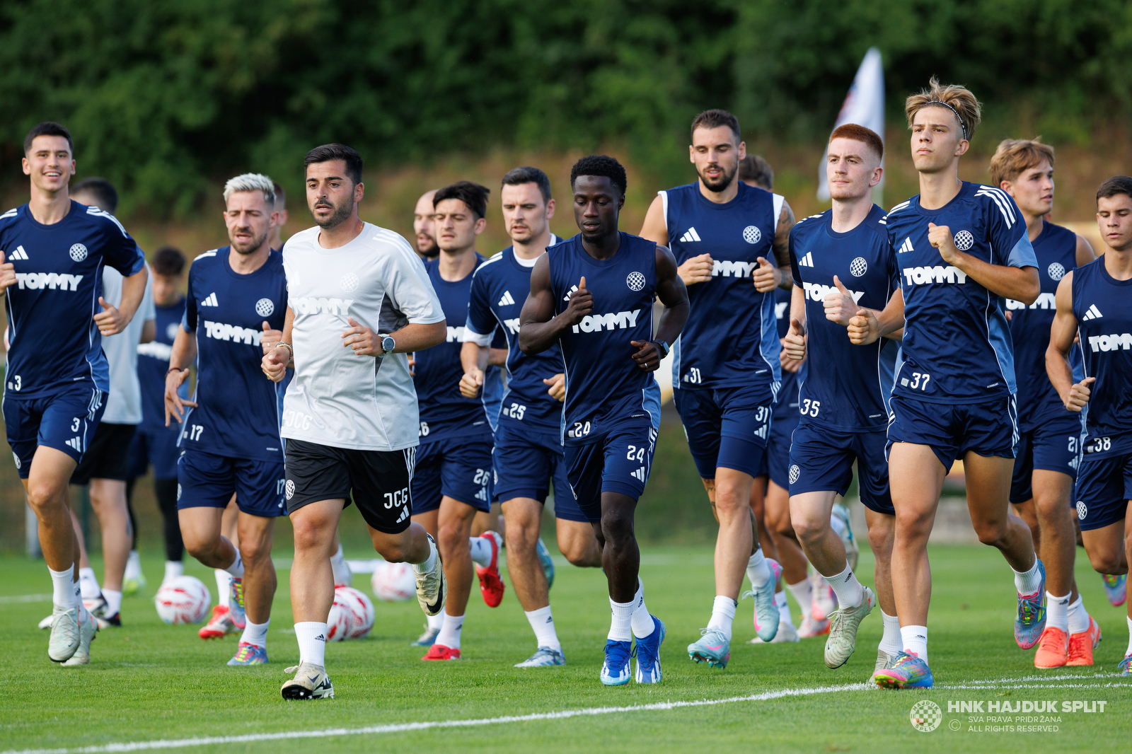 Ljetne pripreme 2025: Prvi trening u Bledu