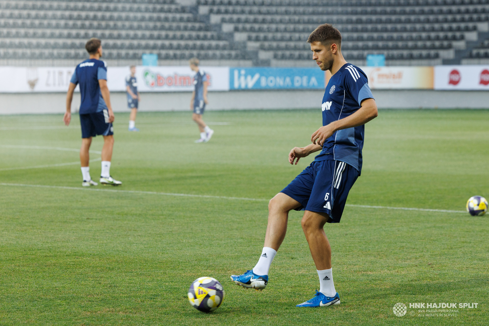 Posljednji trening Bijelih uoči utakmice FC Zire - Hajduk