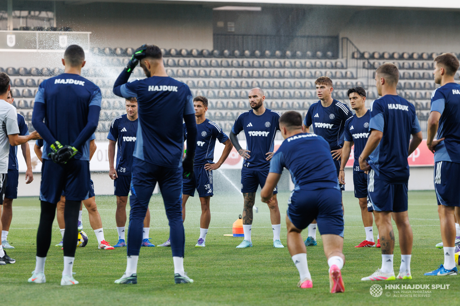 Posljednji trening Bijelih uoči utakmice FC Zire - Hajduk