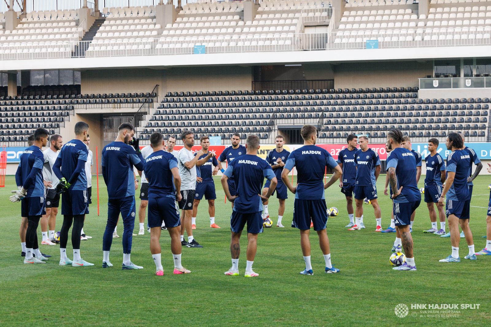 Posljednji trening Bijelih uoči utakmice FC Zire - Hajduk
