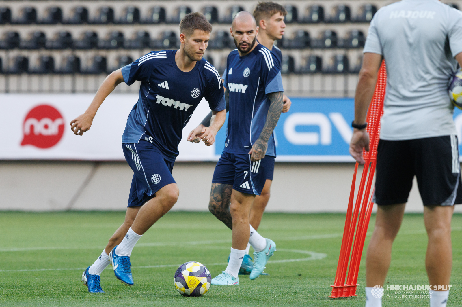 Posljednji trening Bijelih uoči utakmice FC Zire - Hajduk