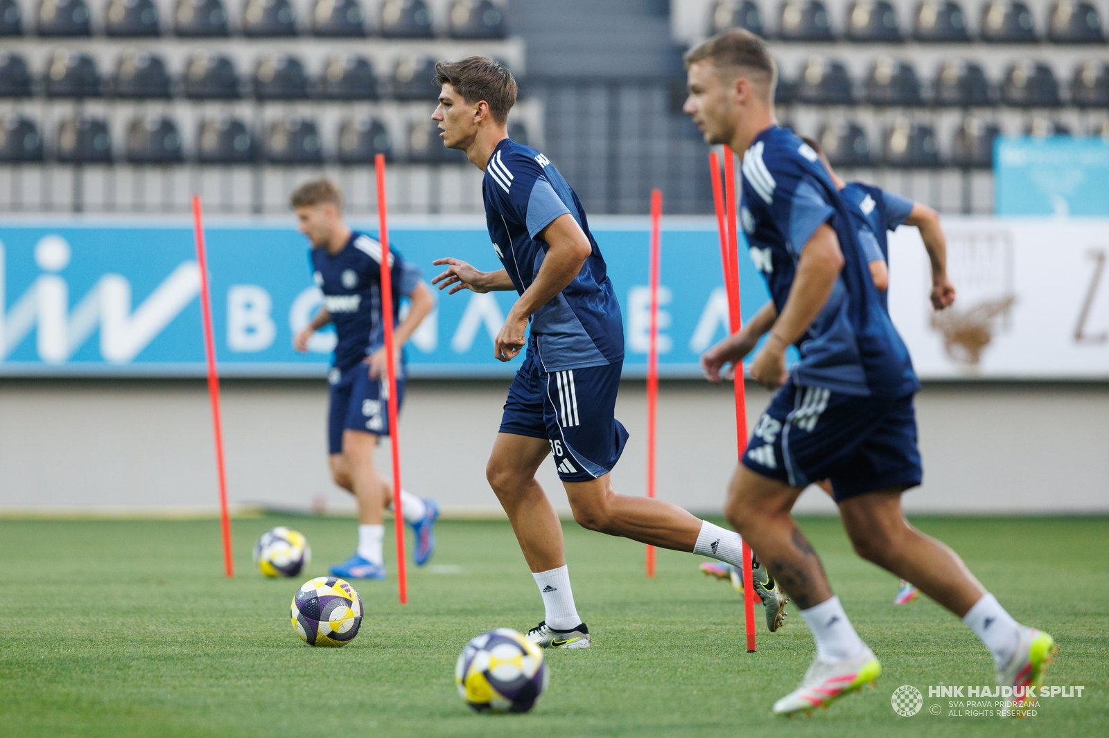 Posljednji trening Bijelih uoči utakmice FC Zire - Hajduk