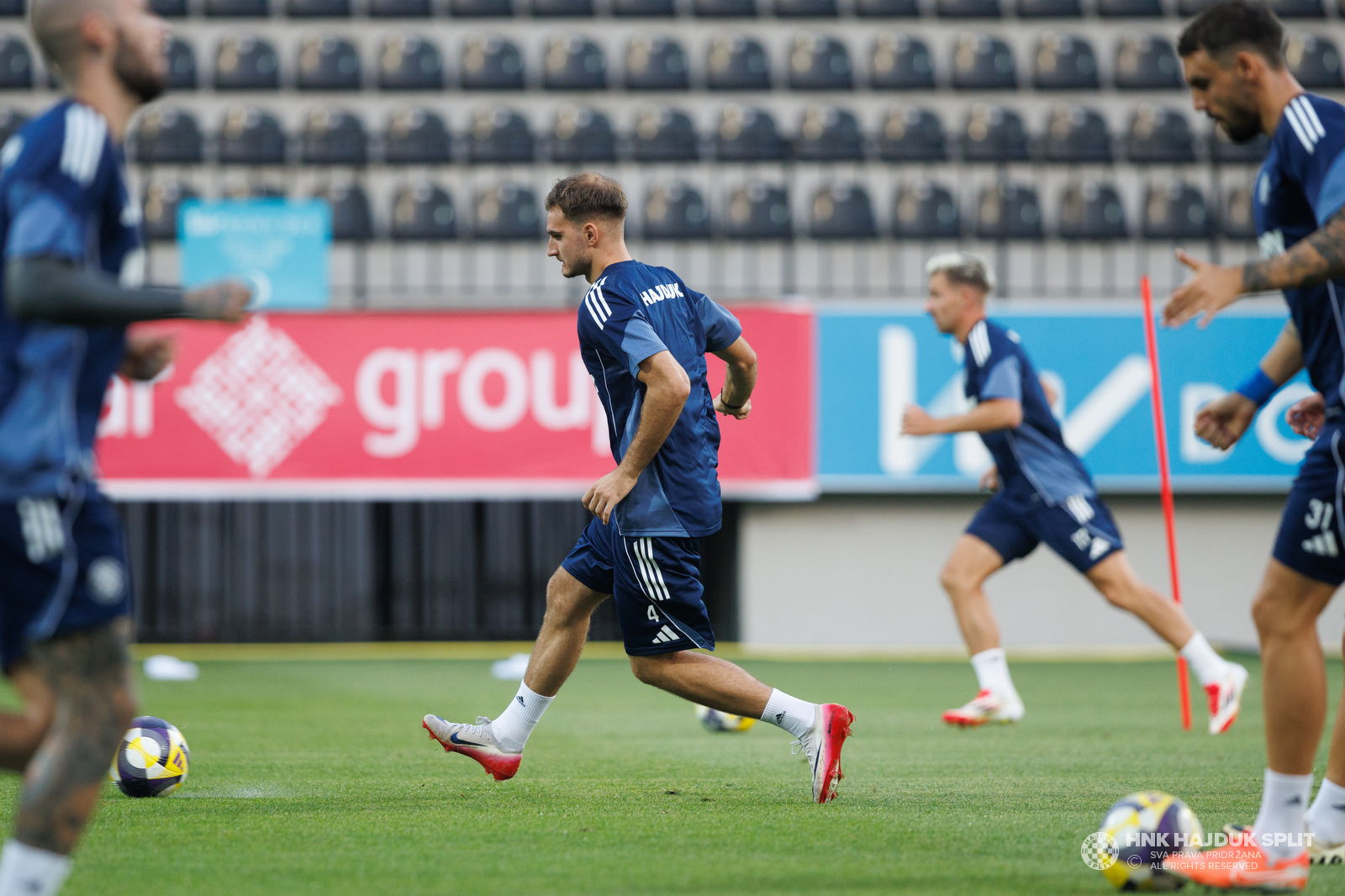 Posljednji trening Bijelih uoči utakmice FC Zire - Hajduk