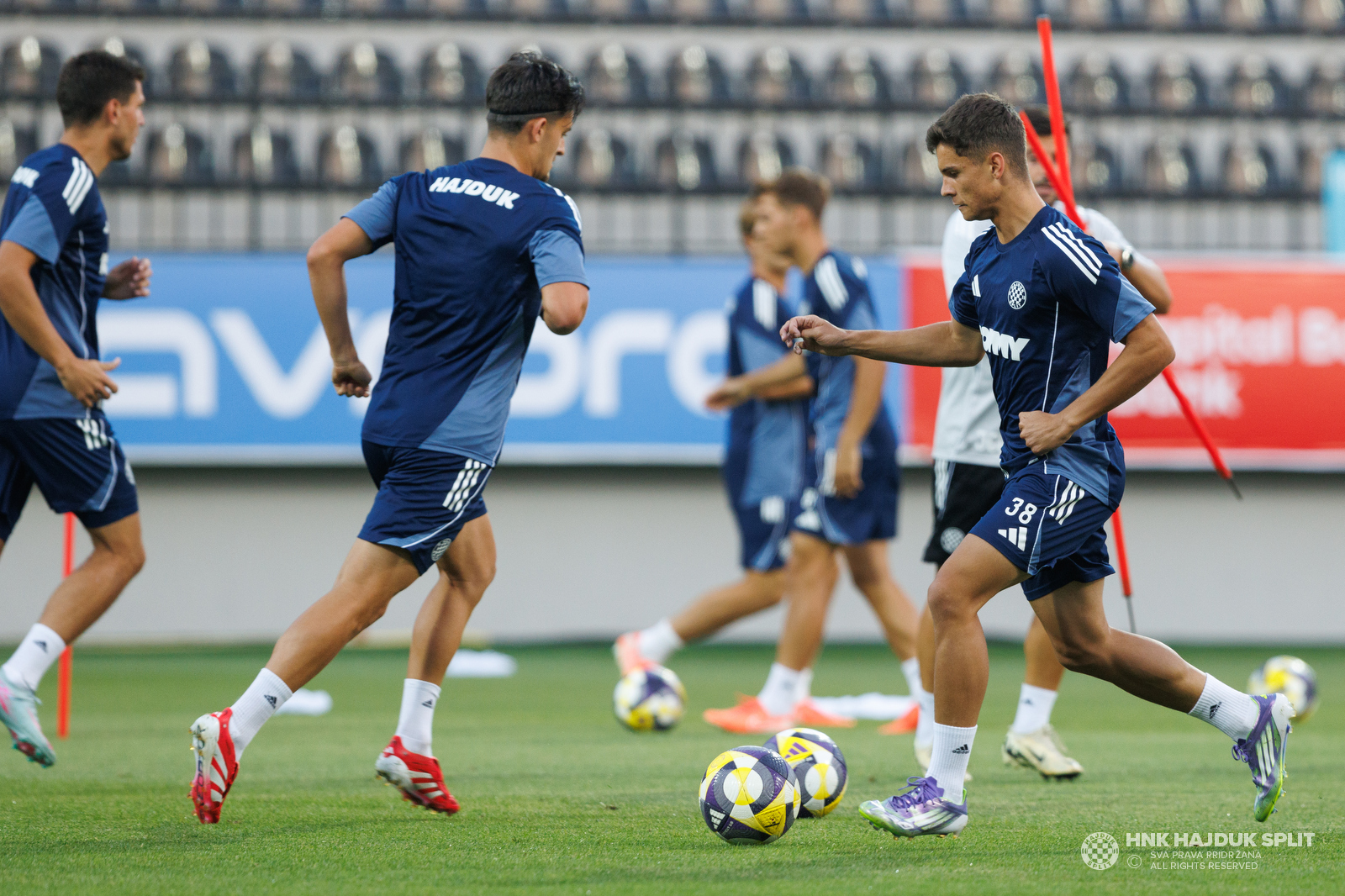 Posljednji trening Bijelih uoči utakmice FC Zire - Hajduk