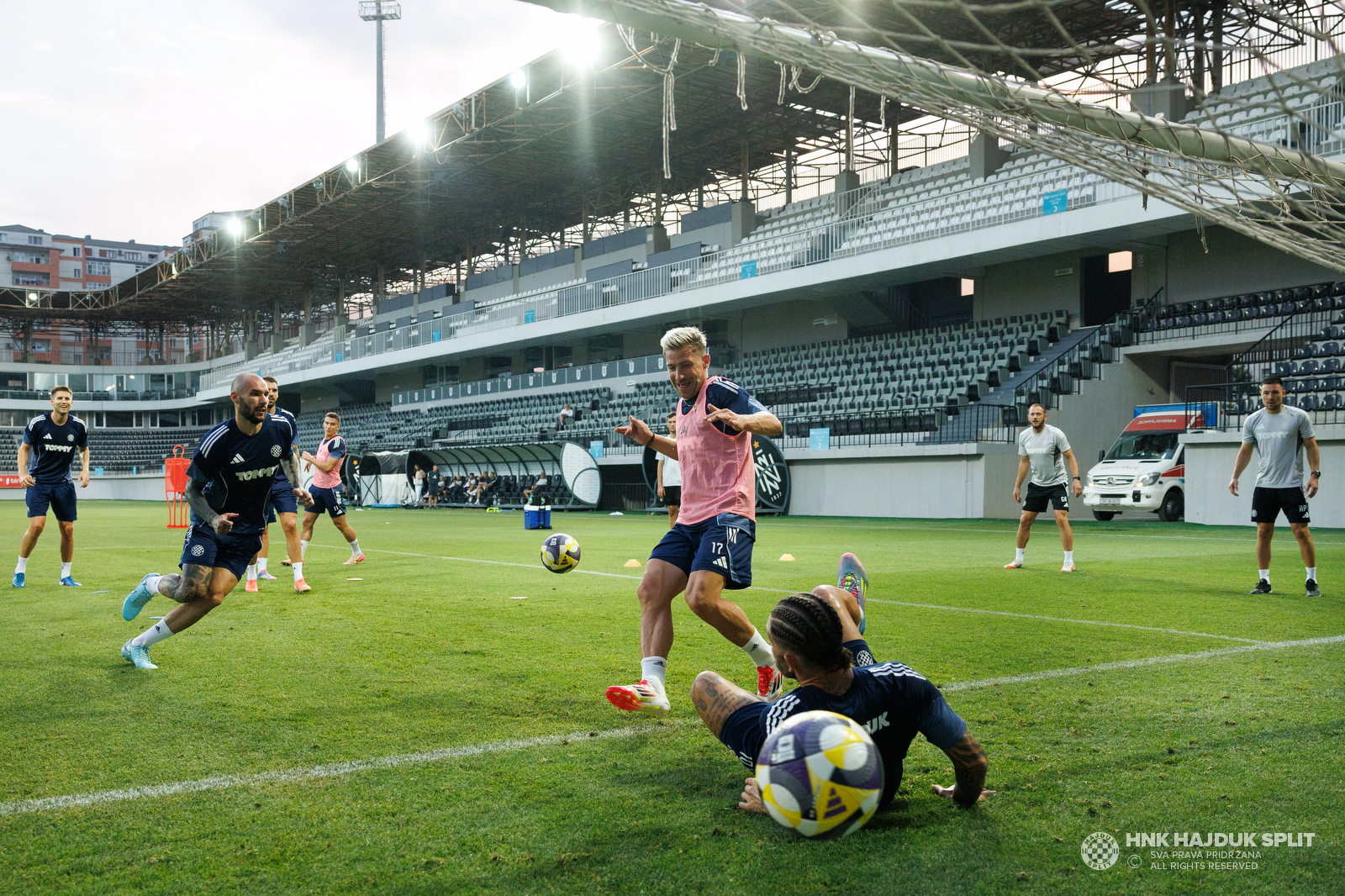 Posljednji trening Bijelih uoči utakmice FC Zire - Hajduk