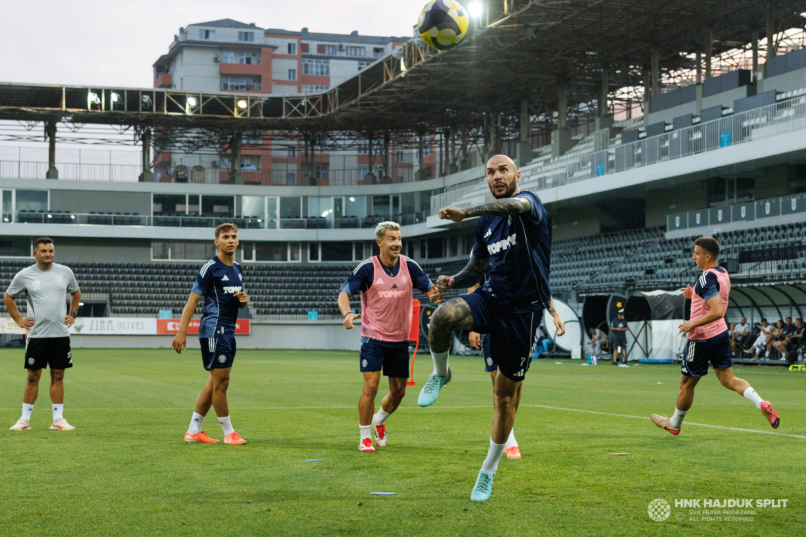 Posljednji trening Bijelih uoči utakmice FC Zire - Hajduk