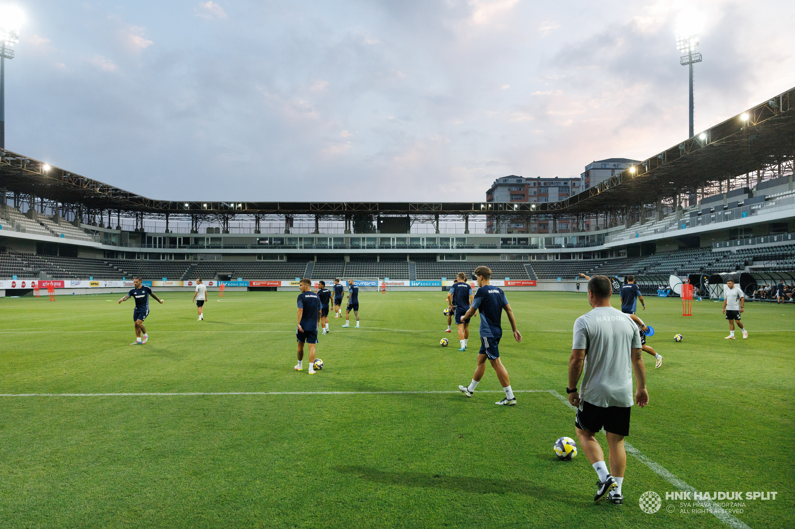 Posljednji trening Bijelih uoči utakmice FC Zire - Hajduk