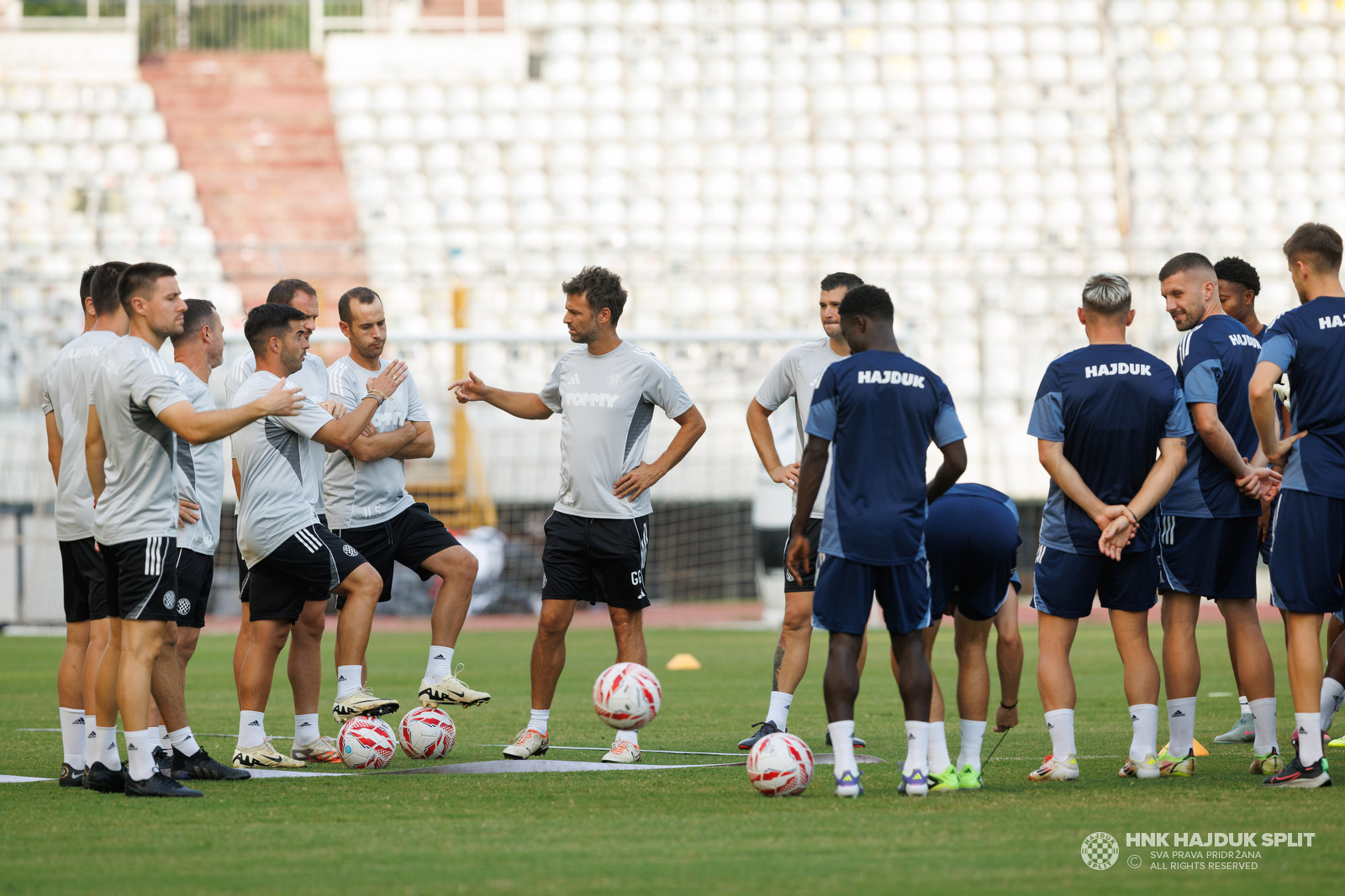 Posljednji trening uoči utakmice s Dinamo Cityjem na Poljudu