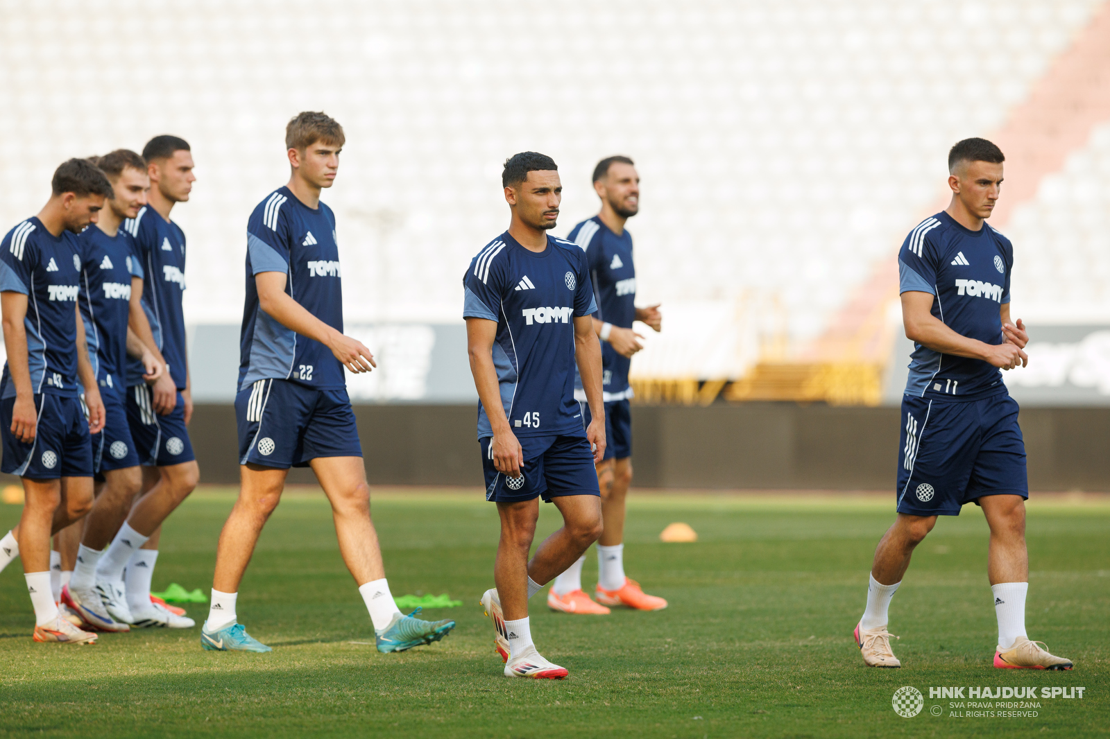 Posljednji trening uoči utakmice s Dinamo Cityjem na Poljudu