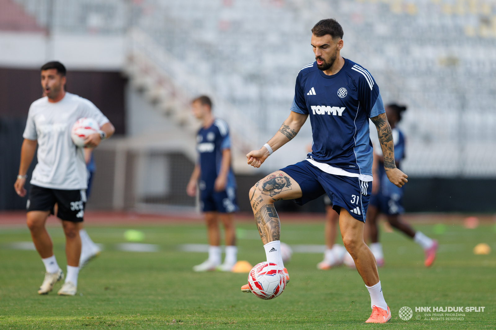Posljednji trening uoči utakmice s Dinamo Cityjem na Poljudu