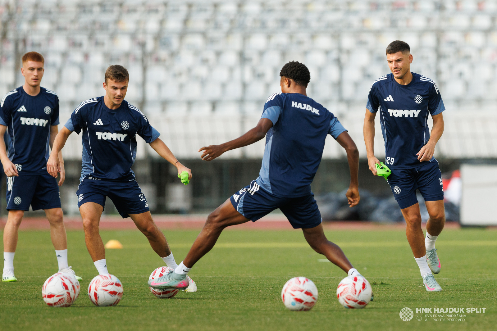 Posljednji trening uoči utakmice s Dinamo Cityjem na Poljudu