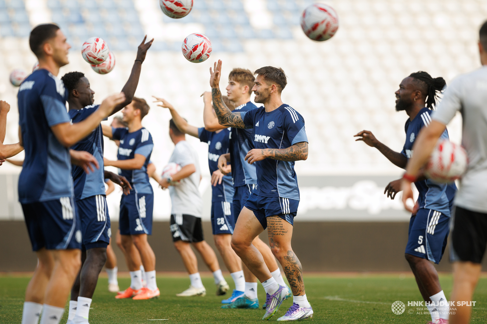 Posljednji trening uoči utakmice s Dinamo Cityjem na Poljudu