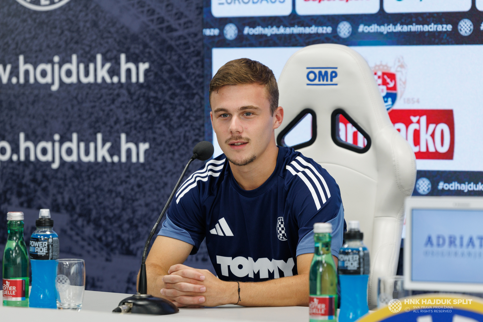 Trener Garcia i Šimun Hrgović uoči prve utakmice s Dinamo Cityjem