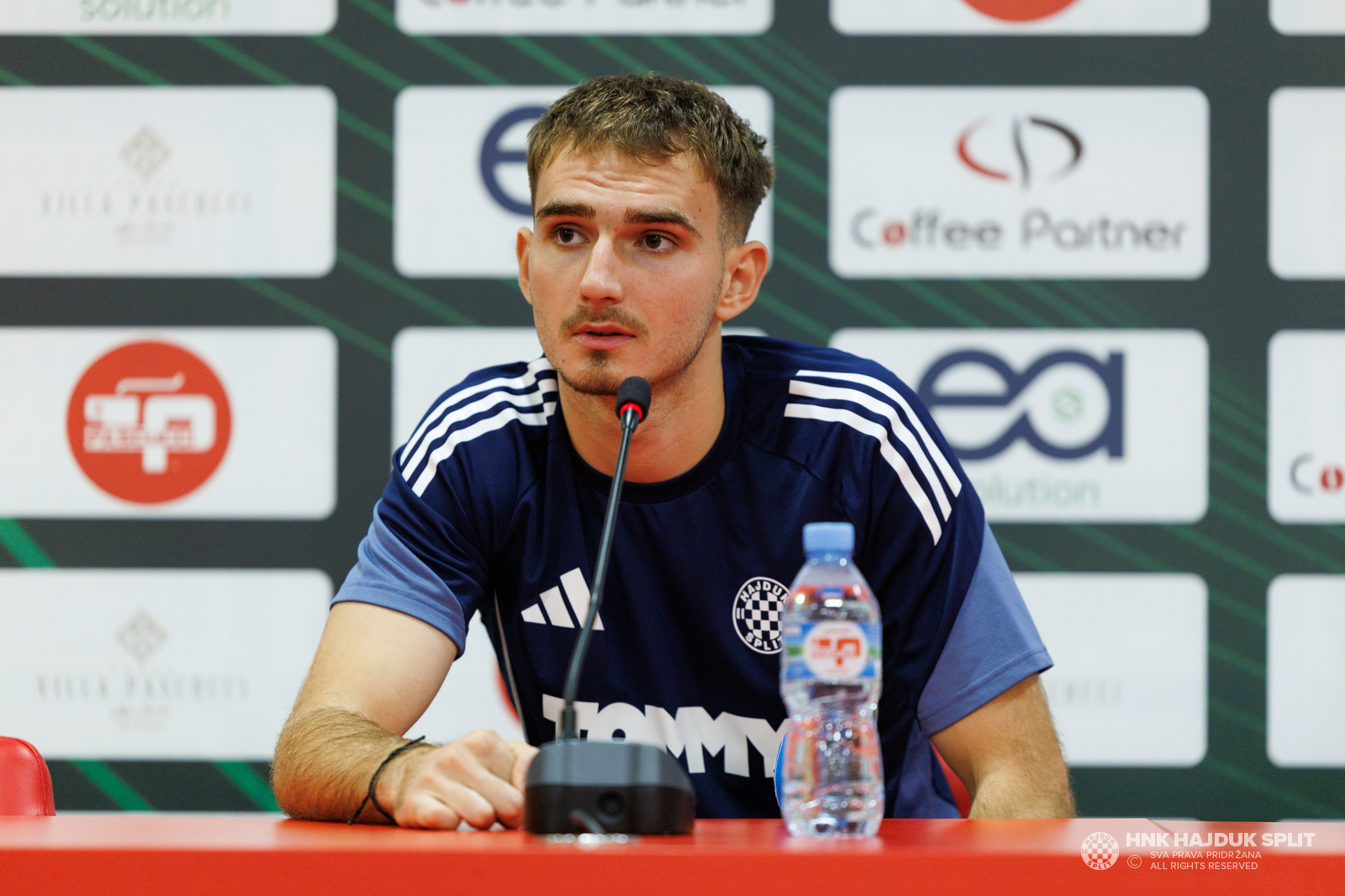 Trener Garcia i Adrion Pajaziti uoči utakmice Dinamo City - Hajduk