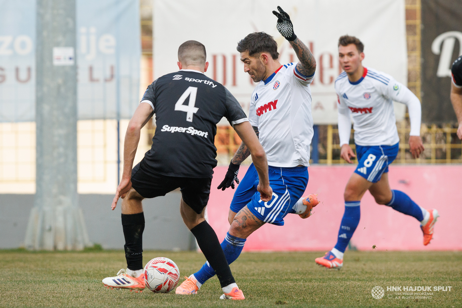 Prijateljska utakmica: Croatia Zmijavci - Hajduk 1:2