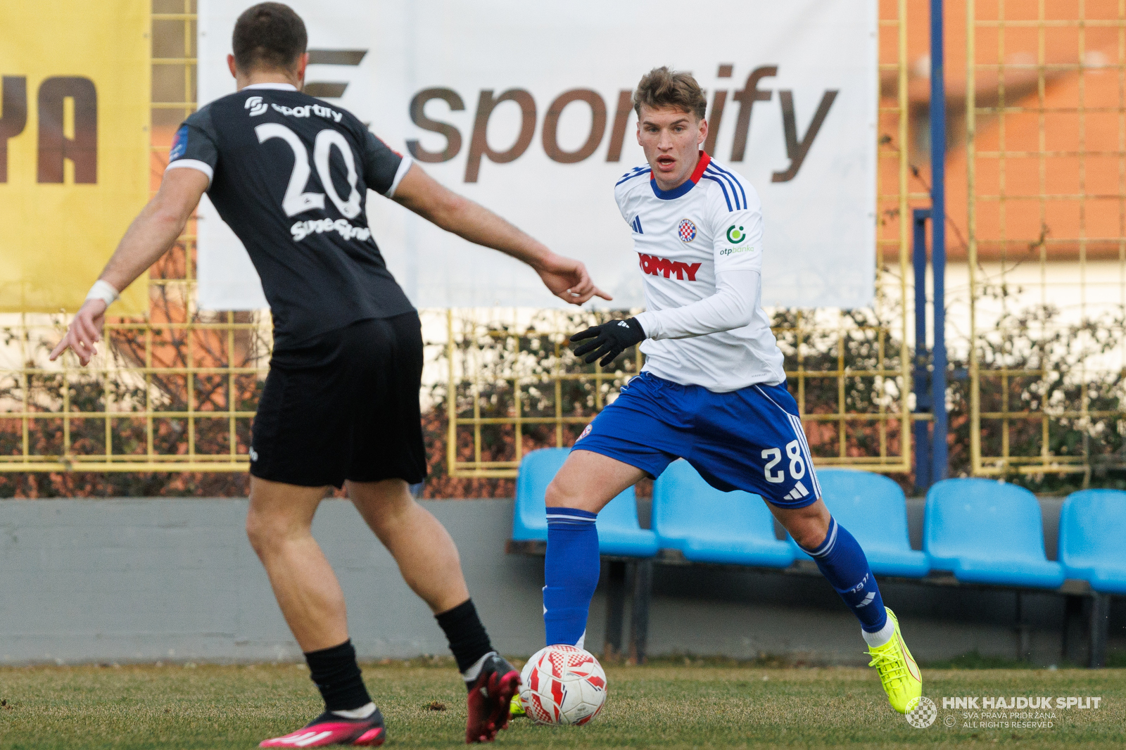 Prijateljska utakmica: Croatia Zmijavci - Hajduk 1:2