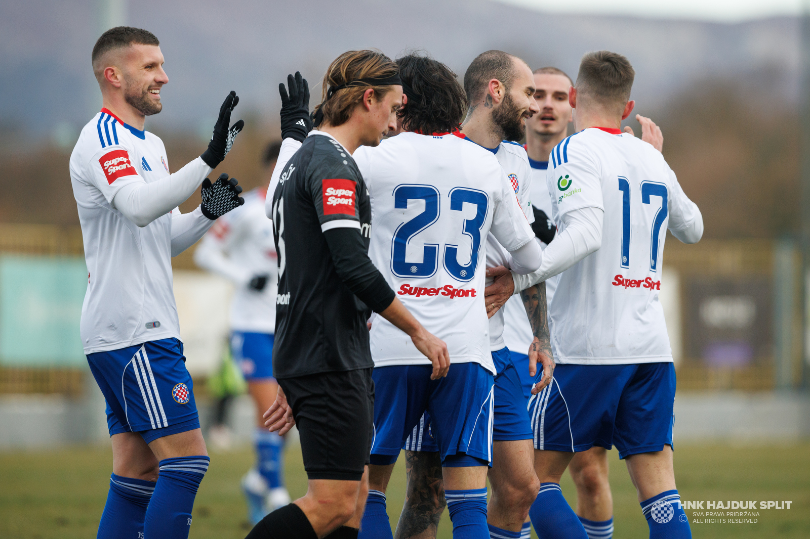 Prijateljska utakmica: Croatia Zmijavci - Hajduk 1:2