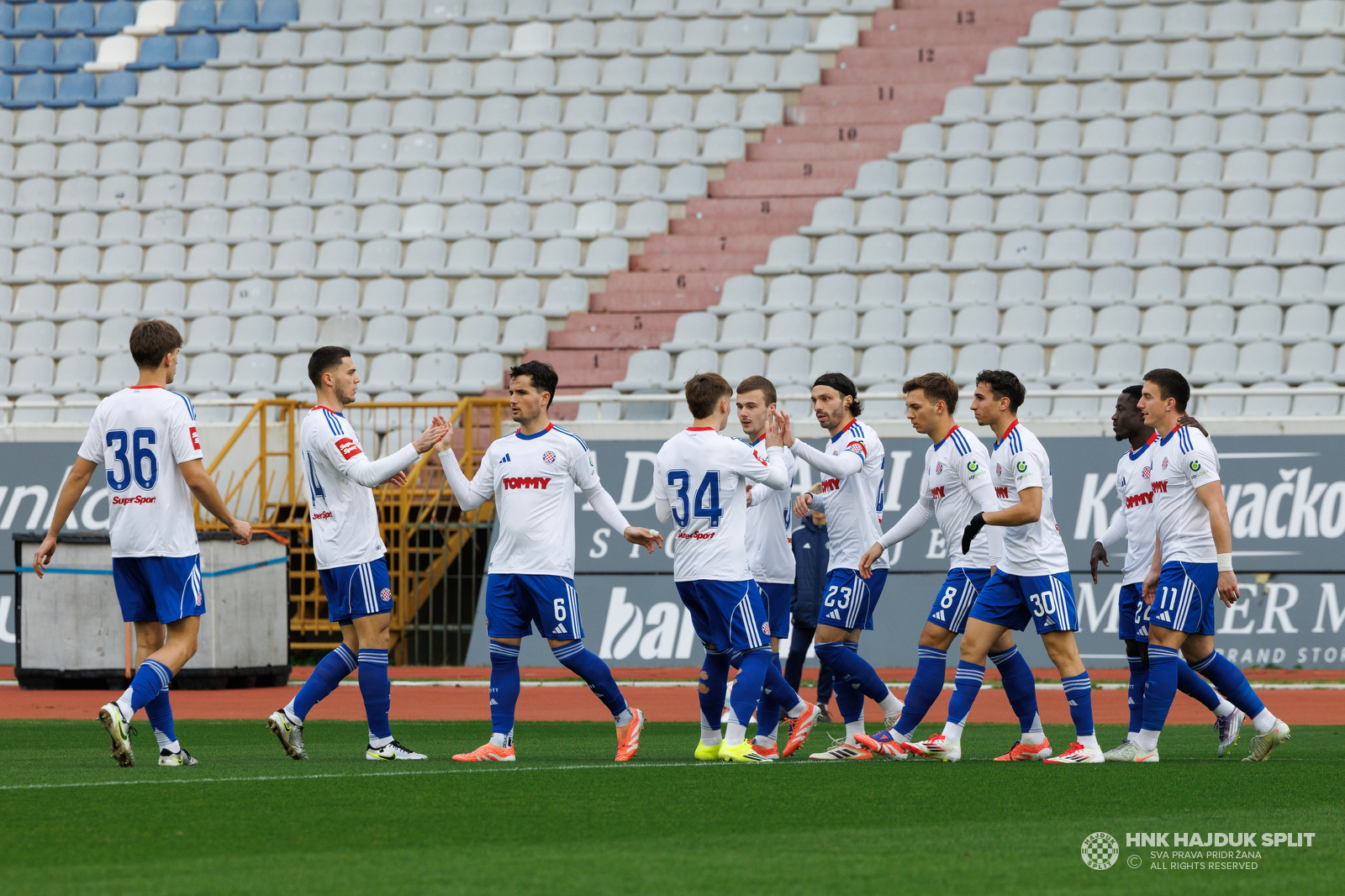 Prijateljska utakmica: Hajduk - Posušje 4:0