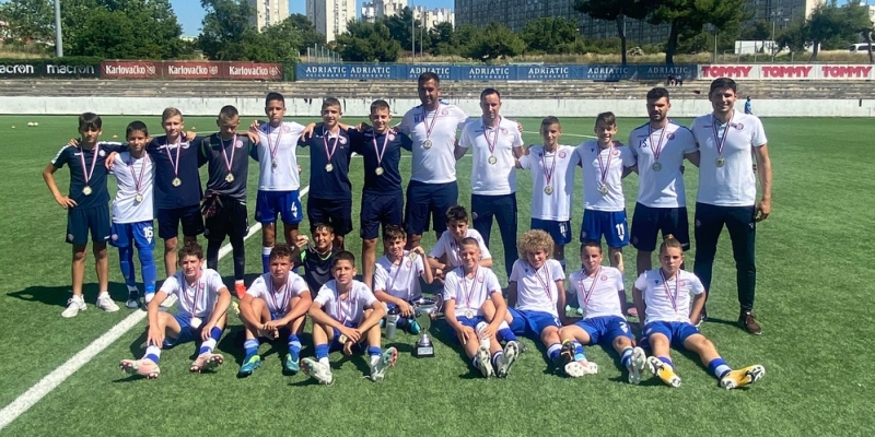 Hajdukovi mlađi pioniri prvaci 1. NL Središta Split