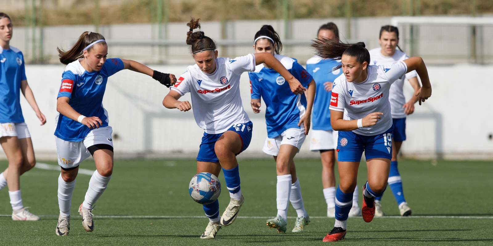 1. HNLŽ: ŽNK Hajduk - ŽNK Donat 3:0