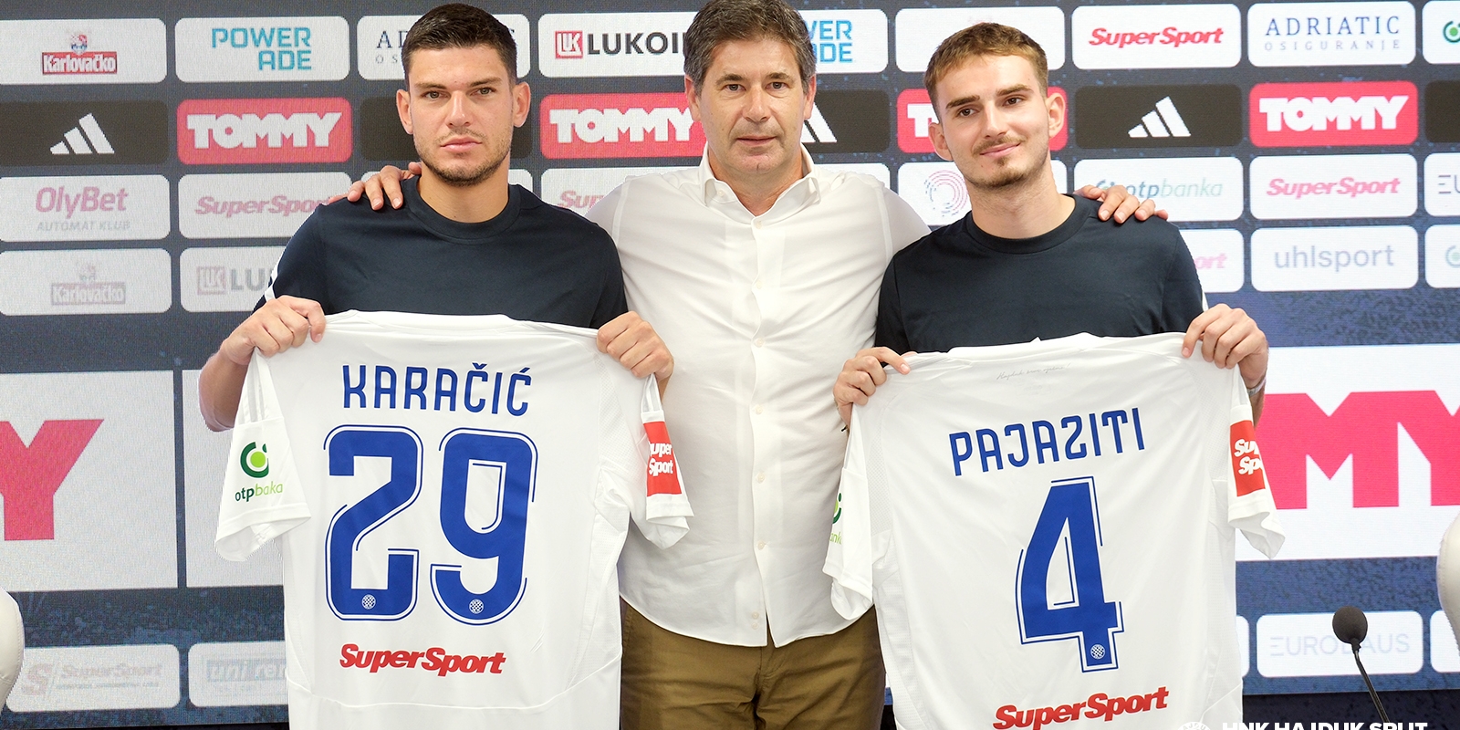 Sportski direktor Vučević službeno predstavio Pajazitija i Karačića
